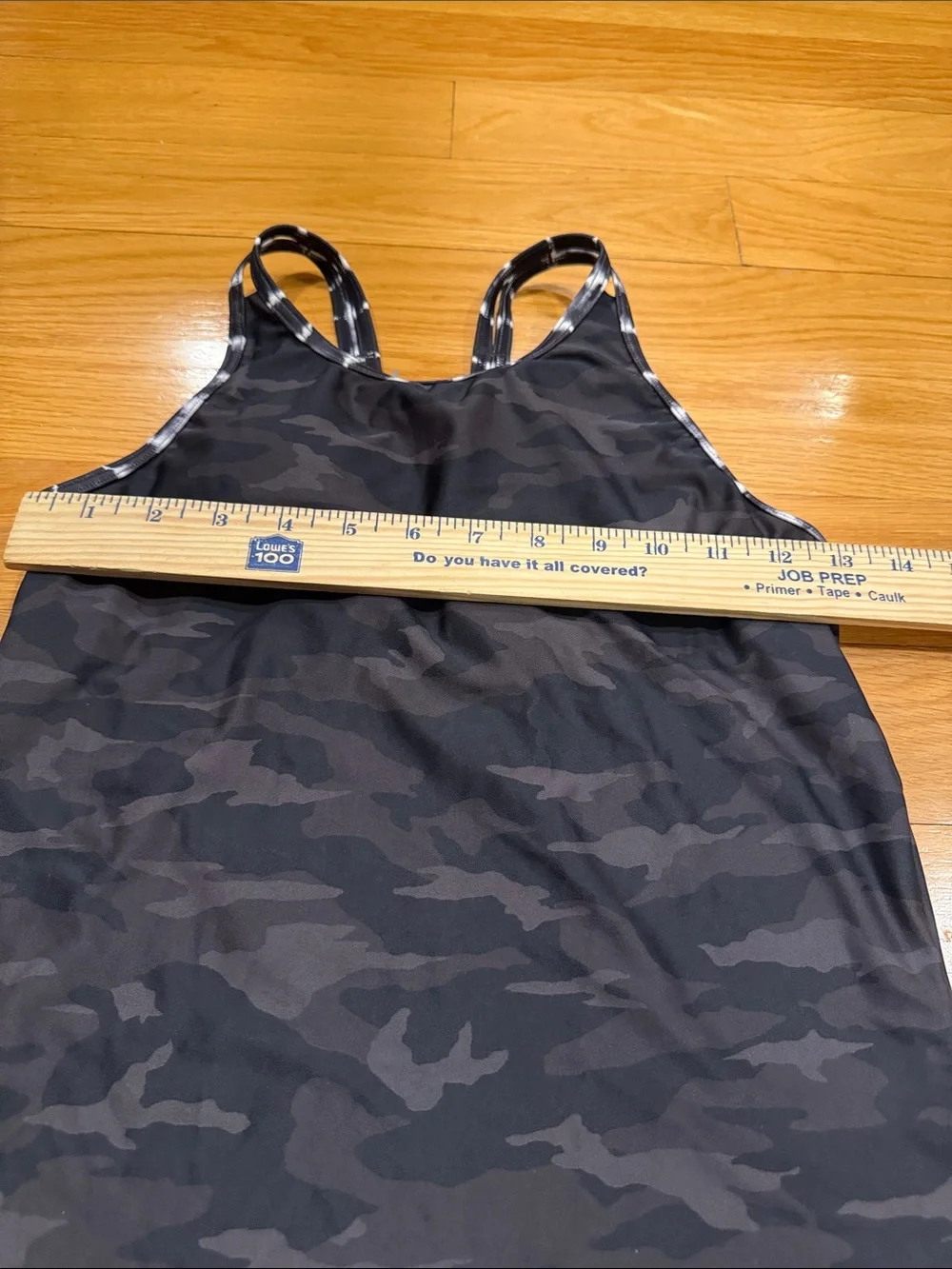 Athleta Girl camo tank top size XXLARGE. (16).